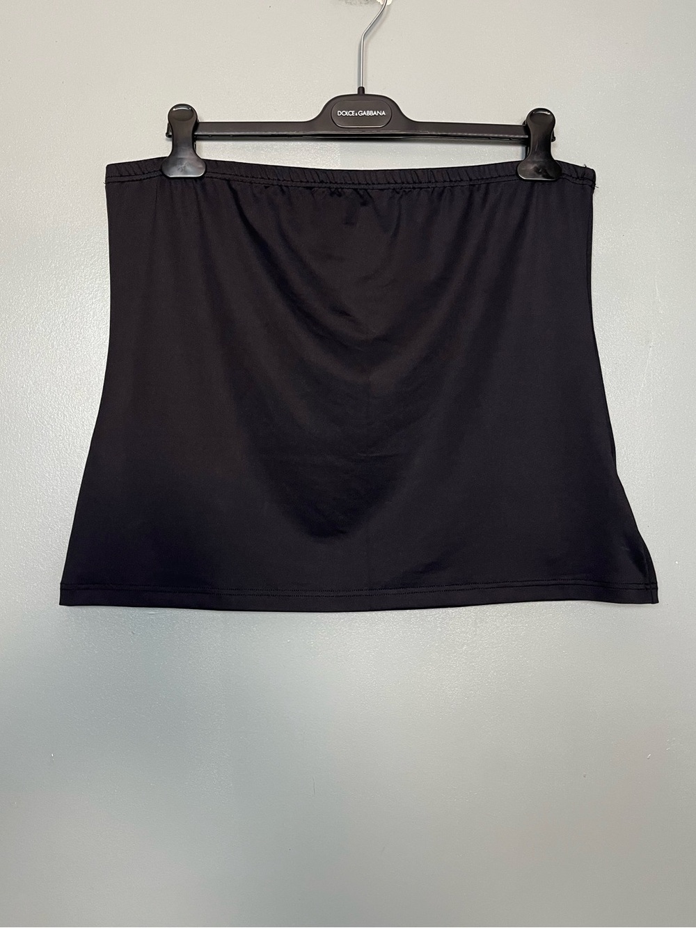 Anne Fontaine NWT Black Strapless Tube Top Size 44 Women’s 12 Minimalist Casual